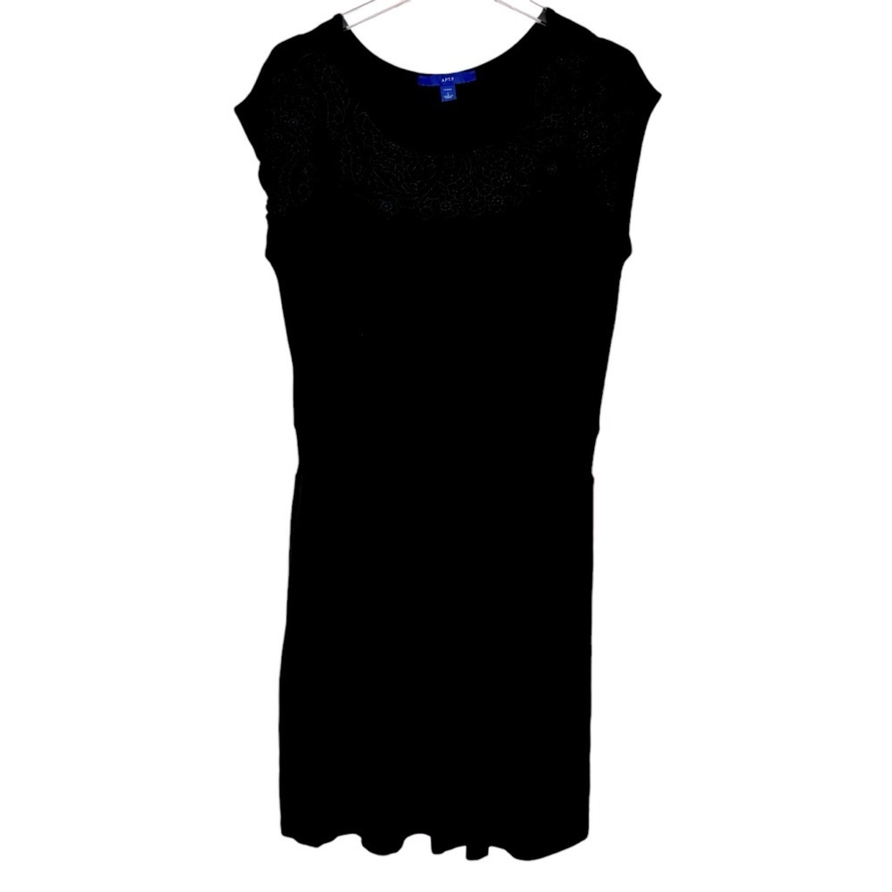 Apt-9 | Black Sleeveless Dress | Size Large